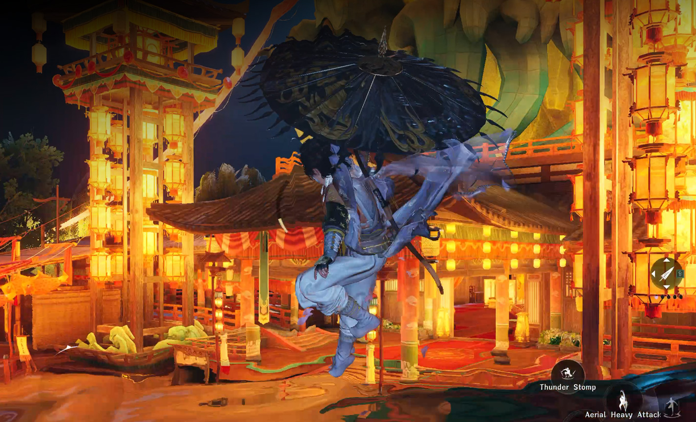 صورة رسومية للعبة فيديو الأكشن Where Winds Meet‏