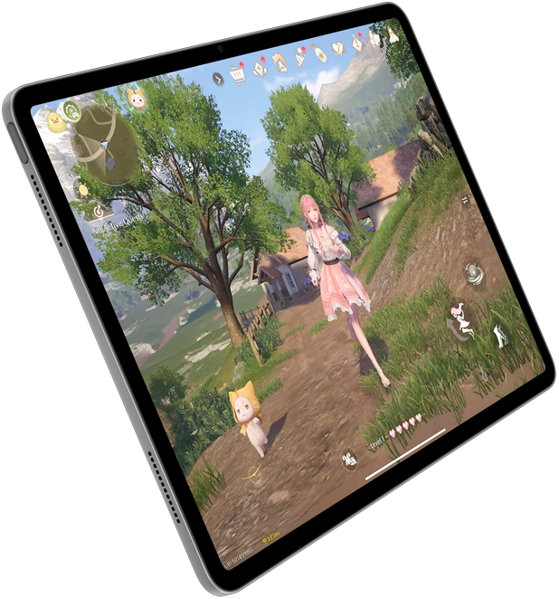 iPad Air باللون الرمادي الفلكي