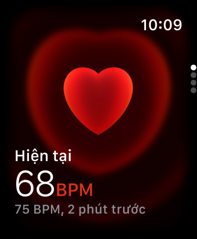 Apple Watch Ultra 3, titanium case, natural color, possible hypertension notification, pink heart in white box, band, Trail Loop, blue/bright blue color